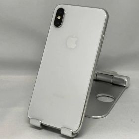 SoftBank 【SIMロックなし】MQC22J/A iPhone X 256GB シルバｰ SoftBank