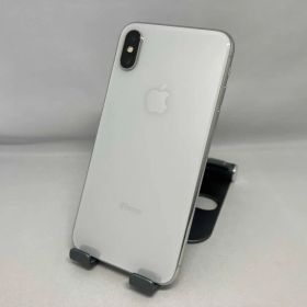 docomo 【SIMロックなし】MQC22J/A iPhone X 256GB シルバｰ docomo