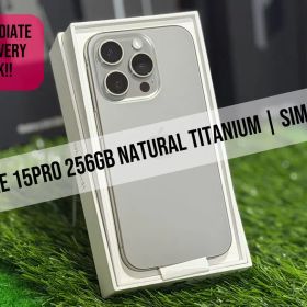 iPhone 15 Pro 256GB ナチュラルチタニウム｜SIMフリー