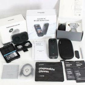 【お買い物マラソン限定クーポン】Insta360 X5 通常版 CINSAAHA ブラック 360度カメラ アクションカメラ インスタ360 本体 【中古】