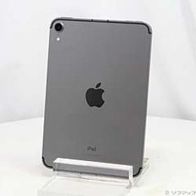 〔中古品〕 iPad mini 第6世代 64GB スペースグレイ MK893J／A SoftBankロック解除SIMフリー ［8.3インチ液晶／A15-Bionic］〔中古品〕 iPad mini 第6世代 64GB スペースグレイ MK893J／A SoftBankロック解除SIMフリー ［8.3インチ液晶／A15-Bionic］