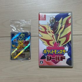 任天堂Switchポケットモンスター シールド➕SV購入特典ピカチュウ(P)