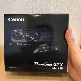 Canon PowerShot G7X MarkIII キャノンシルバー