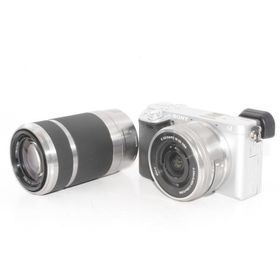 【中古】【外観特上級】ソニー α6400 ダブルズームレンズキット