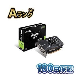 【整備済み品】 MSI GEFORCE GTX 1060 AERO ITX 6G OC グラフィックボード グラボ ビデオカード ショート基盤 180