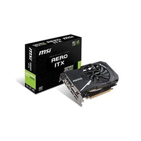 MSI ショート基盤採用 グラフィックスカード GEFORCE GTX 1060 AERO ITX 6G OC