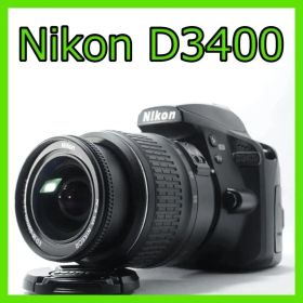 Nikon D3400★標準レンズキット★一眼レフ入門に最適★届いてすぐ使える