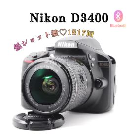 【低ショット数1817枚 美品】Nikon D3400 Bluetooth 高速