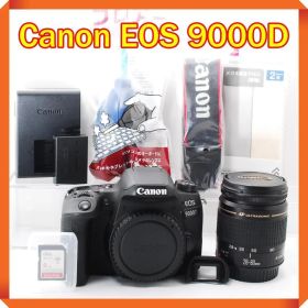 Canon EOS 9000D 一眼レフカメラ スマホ転送 シングルレンズセット