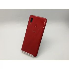 【中古】SAMSUNG au 【SIMロック解除済み】 Galaxy A30 SCV43 レッド【広島本通】保証期間1ヶ月【ランクC】