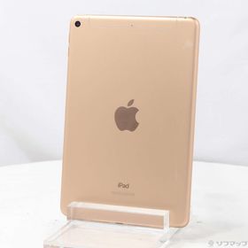 (中古)NTTドコモ iPad mini 第5世代 64GB ゴールド MUX72J/A docomo(269-ud)