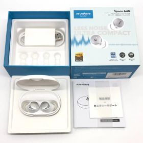 Anker Soundcore Space A40 ホワイト ワイヤレスイヤホン
