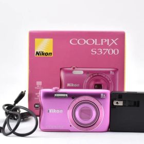 ニコン COOLPIX S3700 コンパクトデジタルカメラ ピンク Nikon