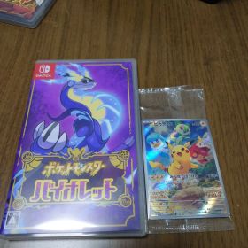 ポケットモンスター バイオレット Switch 特典ピカチュウカード付き