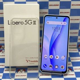 【中古】Libero 5G III 64GB ホワイト A202ZT Y!mobile版SIMフリー 新品同