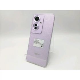 【中古】Oppo 国内版 【SIMフリー】 OPPO Reno11 A コーラルパープル 8GB 128GB CPH2603【ECセンター】保証期間1ヶ月【ランクB】