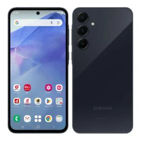 【中古】【安心保証】 Galaxy A55 5G SC-53E[128GB] docomo オーサムネイビー