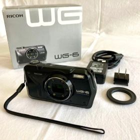 RICOH WG-6 ブラック 美品 付属品完備 元箱あり