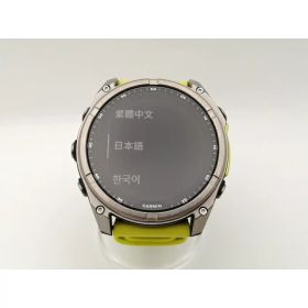 【中古】Garmin fenix 8 Sapphire Dual Power 51mm 010-02907-51 (Ti/Amp Yellow)【神保町】保証期間1ヶ月【ランクB】