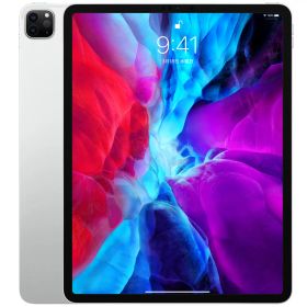【中古】Aランク【目立った傷や汚れなし】 SIMフリー iPad pro 12.9(第4世代) 128GB WiFi+Cellular シルバー 利用制限-(白ロム) 送料無料