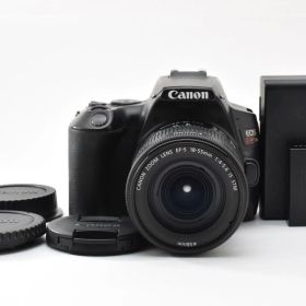 ★レンズ光学極上★ キヤノン Canon EOS Kiss X10 EF-S 18-55 IS STM レンズキット ブラック 《付属品多数！》★完動品★ #A608063