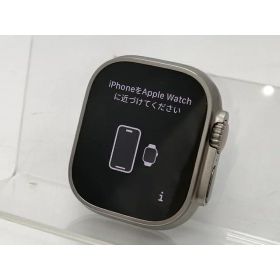 【中古】Apple Apple Watch Ultra2 49mm Cellular チタニウムケース/ブルー/ブラックトレイルループ(M/L) MRF63J/A【浜松駅前】保証期間1ヶ月【ランクA】