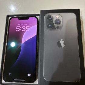 【美品】iPhone 13 Pro 256GB SIM◎ 本体 グラファイト箱付
