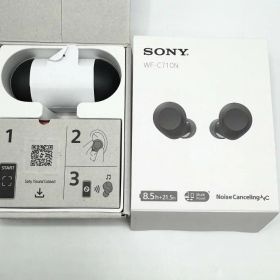 【中古 動作確認済】 ソニー(SONY) WF-C710N ブラック ワイヤレスイヤホン 高性能ノイズキャンセリング 音楽 ミュージック 音楽鑑賞 運動 ランニング 通勤 通学 耳 イヤー イヤホン 音質 没入感 集中 音 使いやすい ジムリラックス 小さい