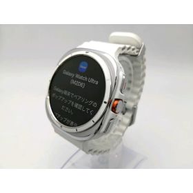 【中古】SAMSUNG Galaxy Watch Ultra (2025) LTEモデル SM-L705FAW5SJP [チタニウム ホワイト]【ECセンター】保証期間1ヶ月【ランクA】