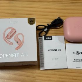 SHOKZ OPENFIT AIR ワイヤレスイヤホン ピンク