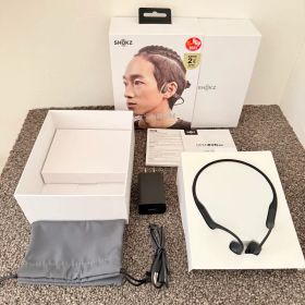 【美品】SHOKZ OPENRUN 骨伝導イヤホン S803 ブラック