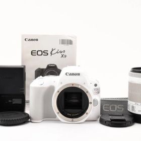★極上美品★《ショット数2772回》キヤノン CANON EOS Kiss X9 ホワイト 18-55 STM レンズセット★ YMA2106＃44