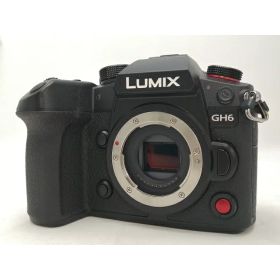 【中古】Panasonic LUMIX GH6 ボディ DC-GH6-K ブラック【新宿2】保証期間1ヶ月【ランクA】