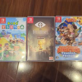 Switch ソフト 3本セット あつ森 リトルナイトメア ドンキーコング