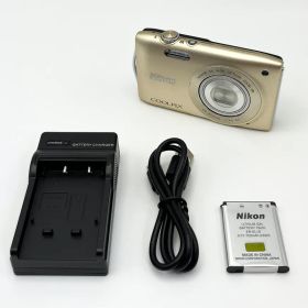 ニコン Nikon デジタルカメラ デジカメ COOLPIX S3300 GL SWEET GOLD [スイートゴールド]【中古】【良い】【20310553-080709】