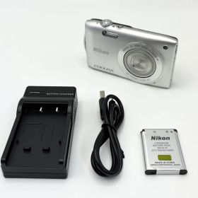 ニコン Nikon デジタルカメラ デジカメ COOLPIX S3300 SL CRYSTAL SILVER [クリスタルシルバー]【中古】【非常に良い】【203-2271-8161-0809】