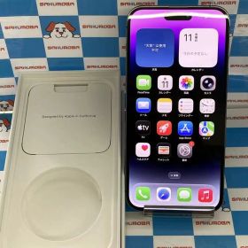 【中古】iPhone14 Pro Max 512GB ディープパープル MQ9J3J/A AU版SIMフリー