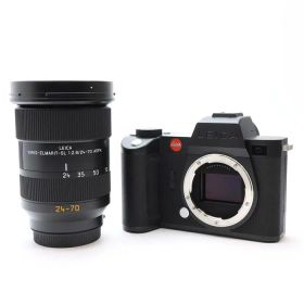 【中古品】《並品》 Leica SL2-S バリオ・エルマリート SL24-70mm F2.8 ASPH. セット 【点検証明書付き・ライカカメラジャパンにてマウントホルダー・外装レザー部品交換/センサークリーニング/レンズ本体交換/各部点検済】 [ デジタルカメラ ]