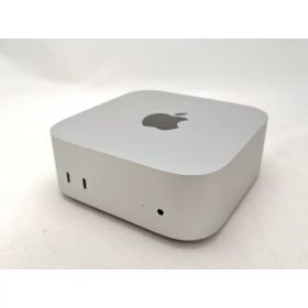 【中古】Apple Mac mini M4(CPU:10C/GPU:10C) 16GB/256GB シルバー MU9D3J/A (M4・2024)【新宿2】保証期間1ヶ月【ランクA】