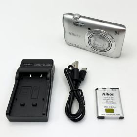 【難あり品】ニコン Nikon デジタルカメラ デジカメ COOLPIX A300 SL SILVER [シルバー]【中古】【20322310-080509】
