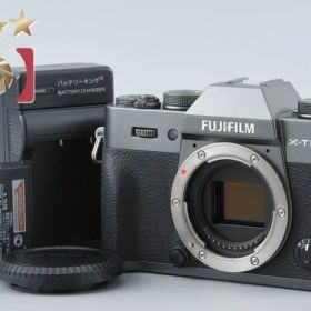 【中古】FUJIFILM 富士フイルム X-T30 チャコールシルバー ミラーレス一眼カメラ