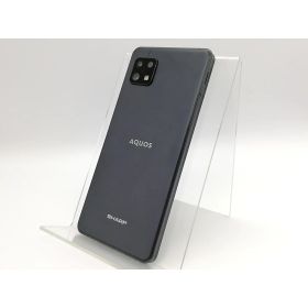 【中古】SHARP 国内版 【SIMフリー】 AQUOS Sense6 ブラック 4GB 64GB SH-M19【大宮東口】保証期間1ヶ月【ランクB】