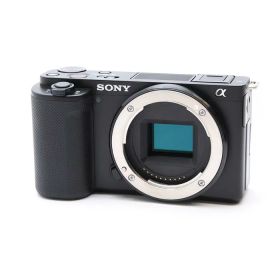 【中古品】《美品》SONY VLOGCAM ZV-E10 ボディ ZV-E10 B[デジタルカメラ]