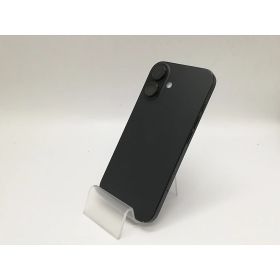 【中古】【赤ロム保証あり】Apple SoftBank 【SIMフリー】 iPhone 16 256GB ブラック MYDW3J/A【福岡天神】保証期間1ヶ月【ランクC】