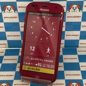 【中古】即日発送可らくらくスマートフォン me F-01L 32GB ピンク docomo版SIMフリー