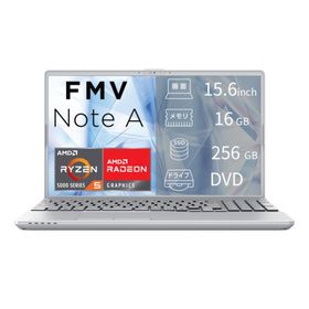 富士通(FUJITSU) FMV Note A FMVA500L1S 15.6型 Ryzen 5 Win11Home メモリ16GB SSD256GB Officeオプション付 ノートパソコン ファインシ