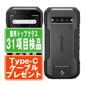 【中古】 KYG03 TORQUE G06 ブラック SIMフリー 本体 au スマホ 【あす楽】 【保証あり】 【送料無料】 kyg03bk7mtm