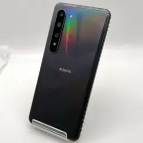 【中古】SHARP 楽天モバイル 【SIMフリー】 AQUOS R5G ブラックレイ 12GB 256GB SH-RM14【大須2】保証期間１ヶ月【ランクB】