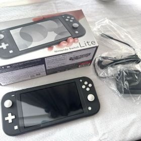 【 Nintendo Switch Lite 】 グレー 本体