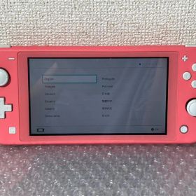ニンテンドー スイッチ ライト 本体 ピンク M0914g